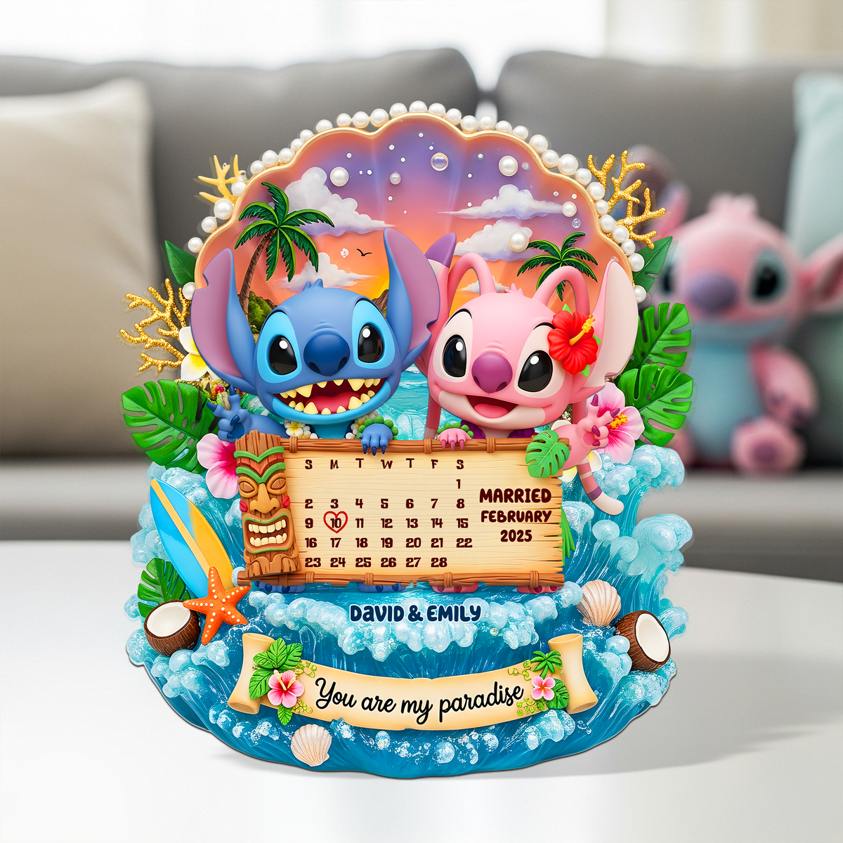 Couple Acrylic Plaque - Personalized Gifts For Couple 05topu250625-Homacus