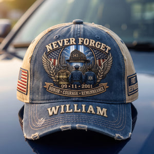 9/11 Memorial Personalized Classic Cap – Honor The Fallen, Never Forget 04tyqn310726-Homacus