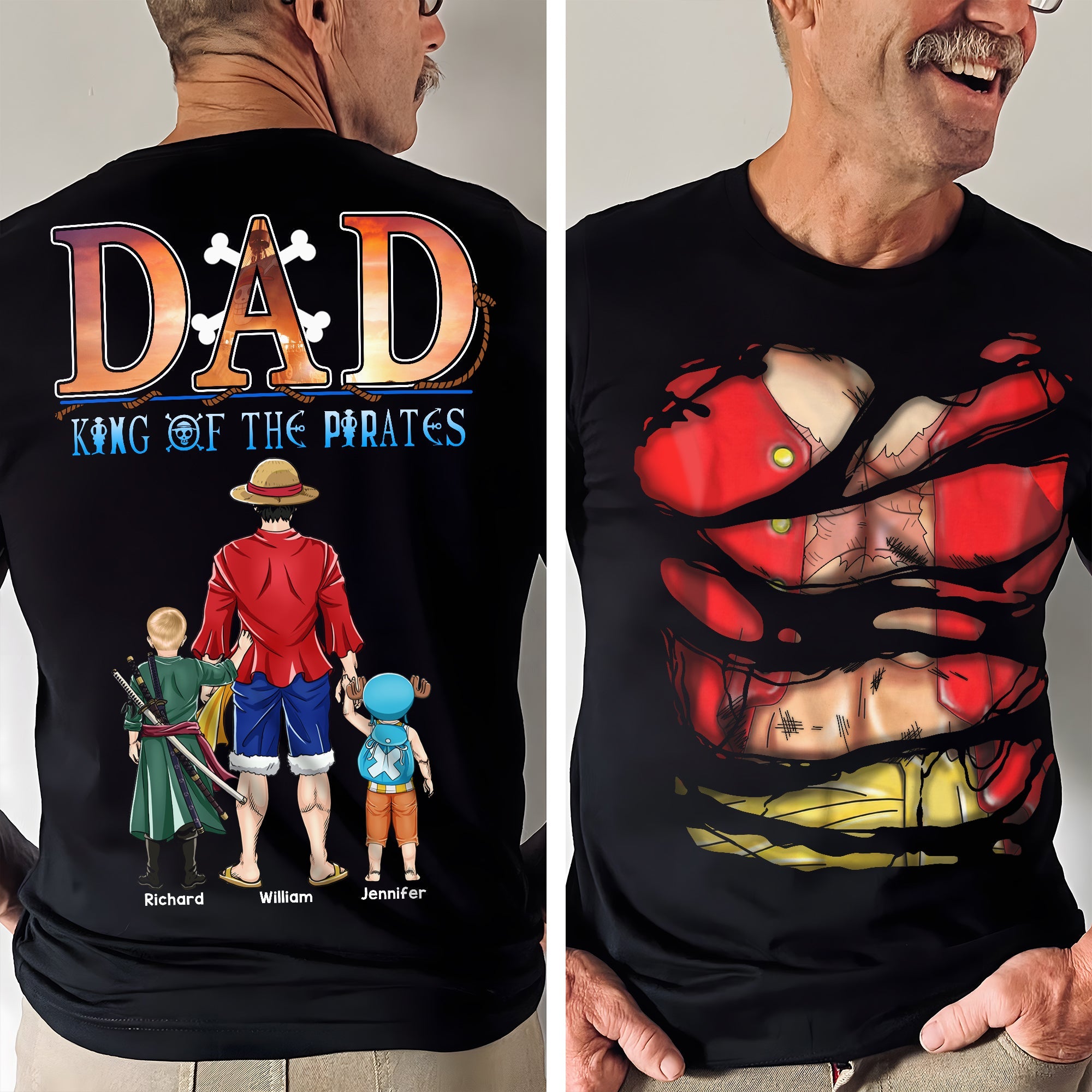 Personalized Gifts For Dad Shirt 02qhqn180524pa Father's Day-Homacus