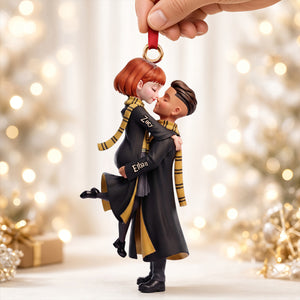 The Perfect Match Christmas Ornament - Personalized Gifts For Couple 02NADT141026-Homacus