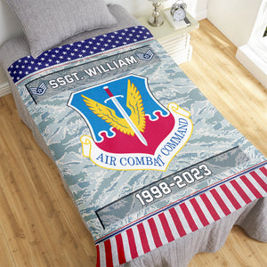 Personalized Gift For Veteran Blanket 01qhqn081124-Homacus