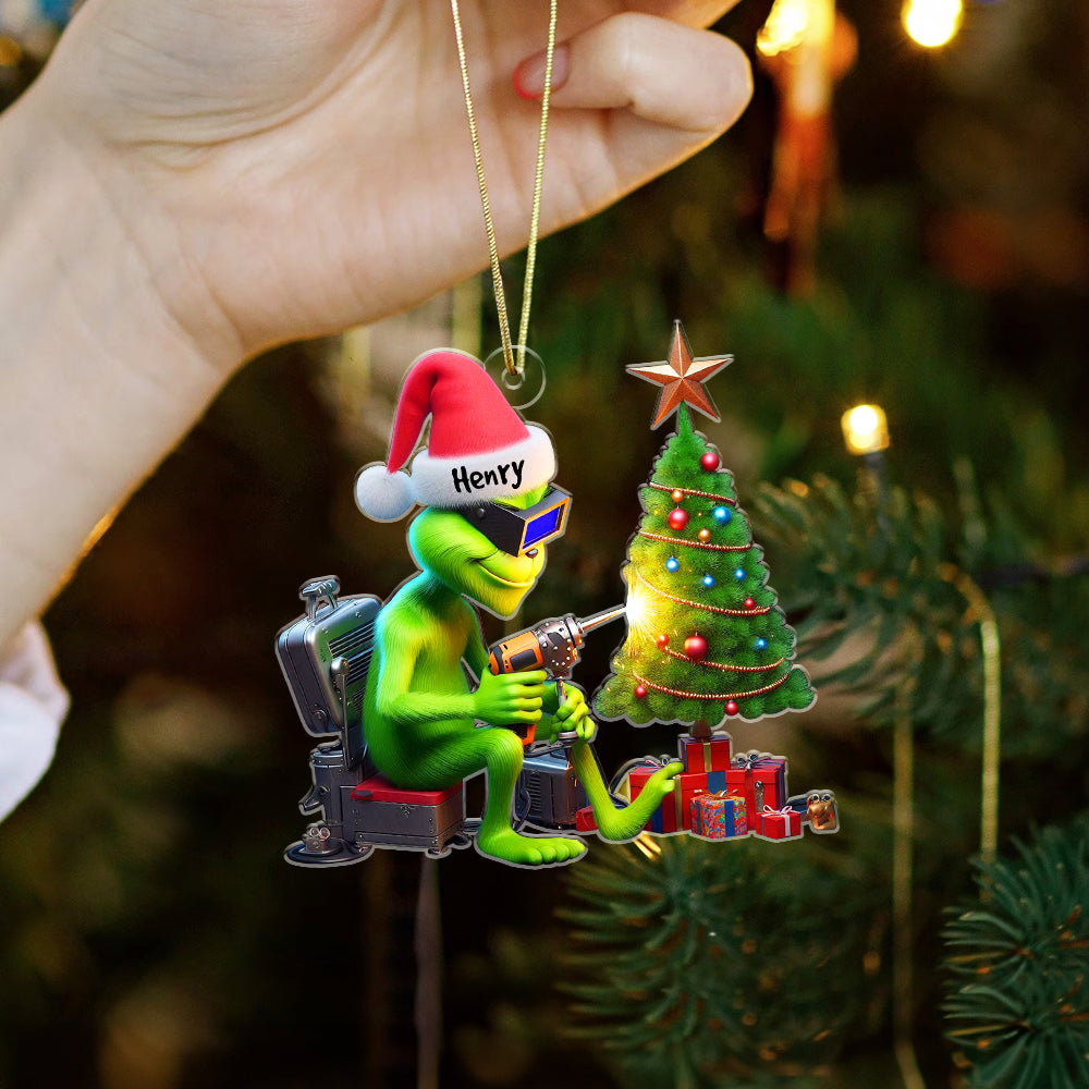 Personalized Gifts For Welder Christmas Ornament 04OHDT201124-Homacus