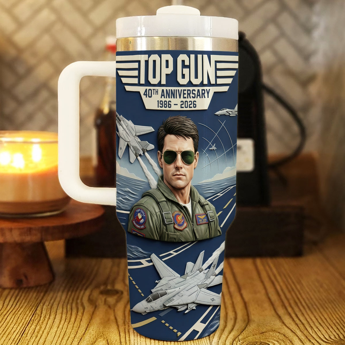 Aviator Unique 40oz Tumbler 03NAQN090226-Homacus