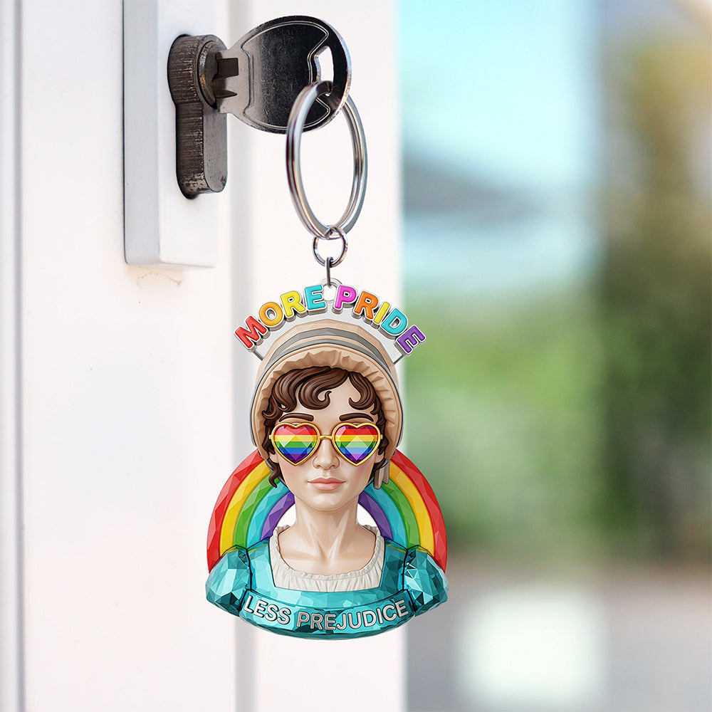 LGBT Supporter Keychain - Gifts For LGBT 06naqn300525-Homacus