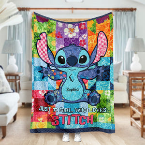 Cute Tropical Alien Blanket - Personalized Gifts For Movie Lovers 01NAQN170625-Homacus