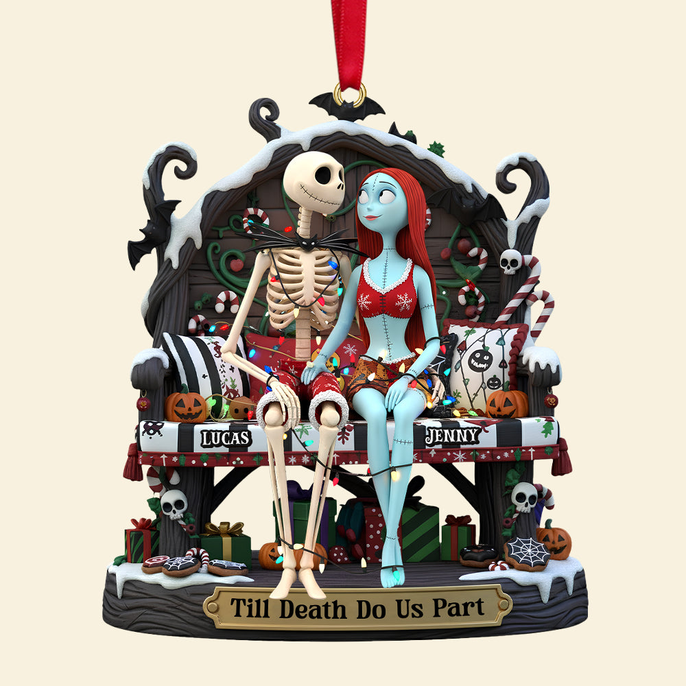 Personalized Gifts For Couple Christmas Ornament 03totn211025-Homacus