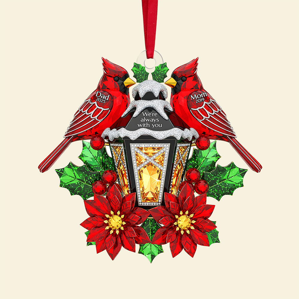 Memorial Cardinal Ornament - Personalized Gifts For Loved Ones 01nata050925-Homacus