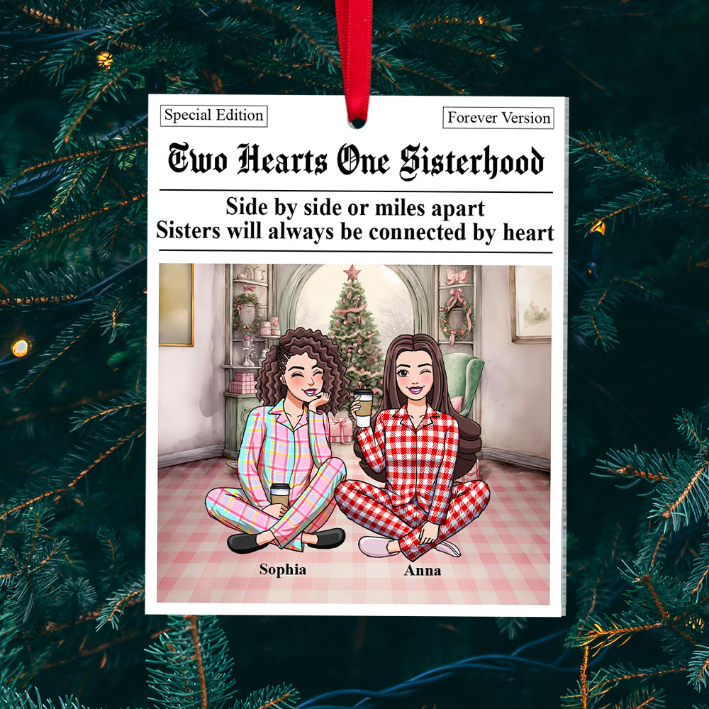 Personalized Gifts For Besties Christmas Ornament 03xqtn251124hh Sisterhood-Homacus