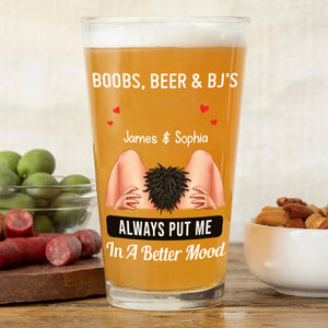 Personalized Gifts For Make Love Couple Beer Glass 04nadc220724hh-Homacus