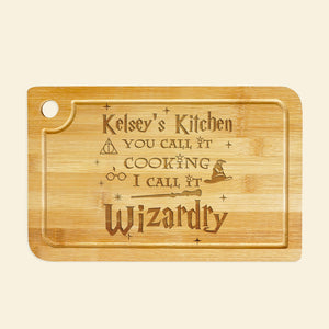 Personalized Gifts For Wizard Chefs or Cooking Lovers Cutting Board 04HUMH190724-Homacus