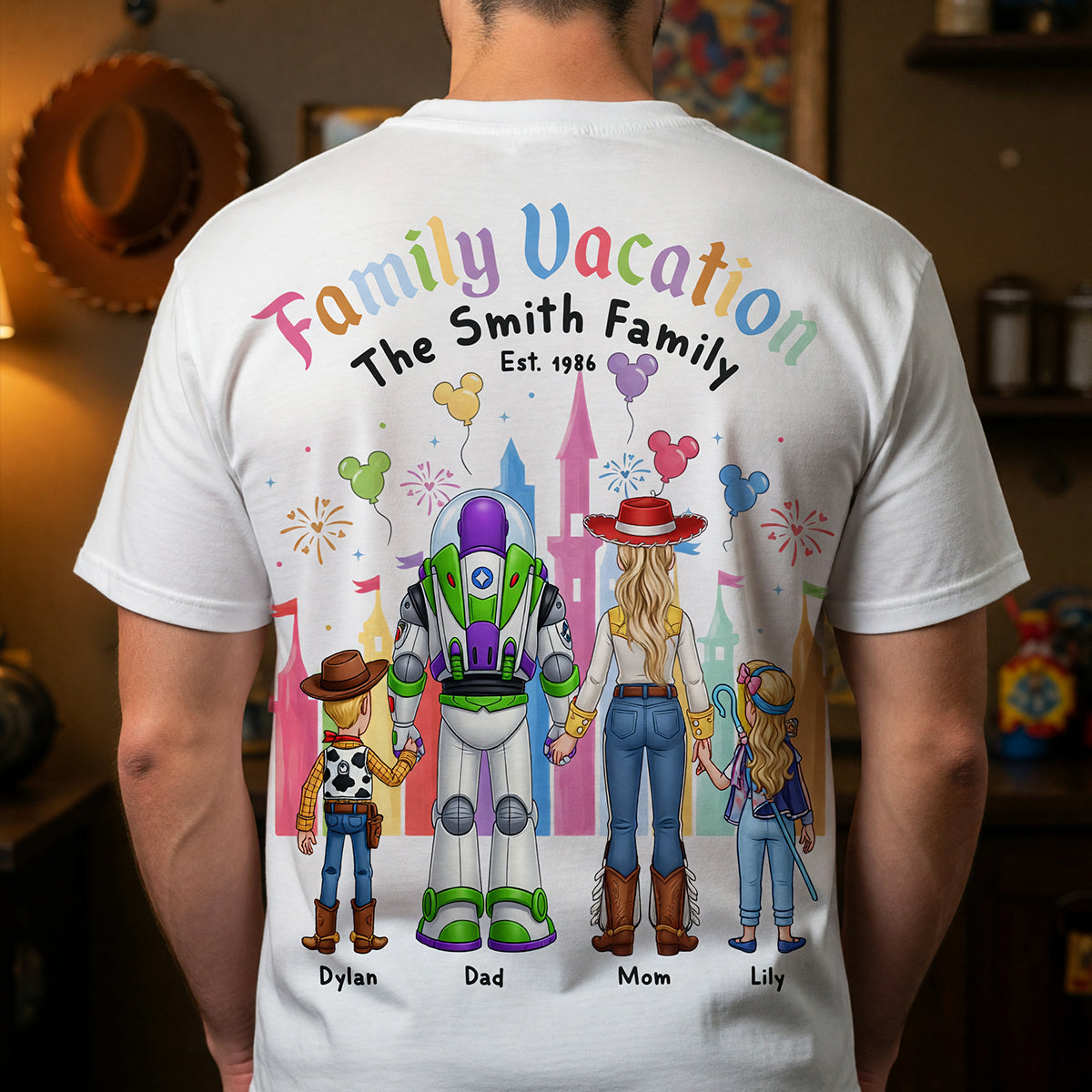 Family Vacation Shirt - Personalized Gifts For Family Shirt 03HUDT200626-Homacus