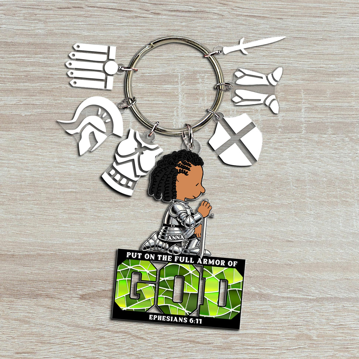 Personalized Gifts For Christian Keychain With Charms 01tgtn170125hg-Homacus