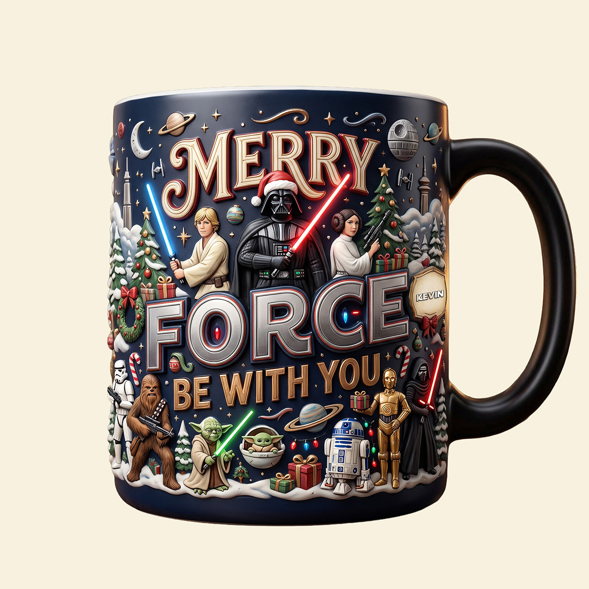 Warriors Merry Christmas Magic Mug - Personalized Christmas Gifts 05pata140926