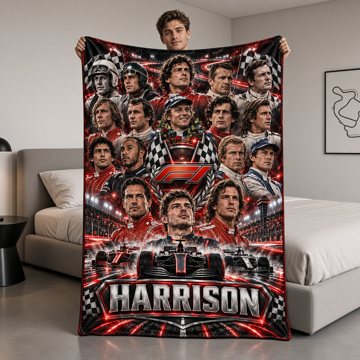 Legends Speed Blanket - Personalized Gifts For Speed Lovers 03nata240926