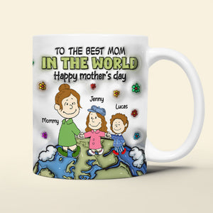 Personalized Gifts For Mom Coffee Mug 02totn100325hh The Best Mom In The World-Homacus