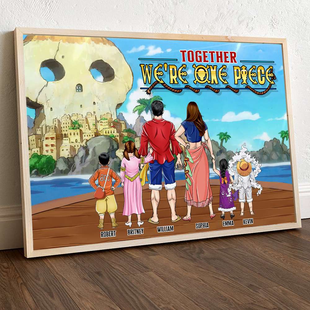 Personalized Gifts For Family Canvas Family Together 05HUDT210324PA-Homacus