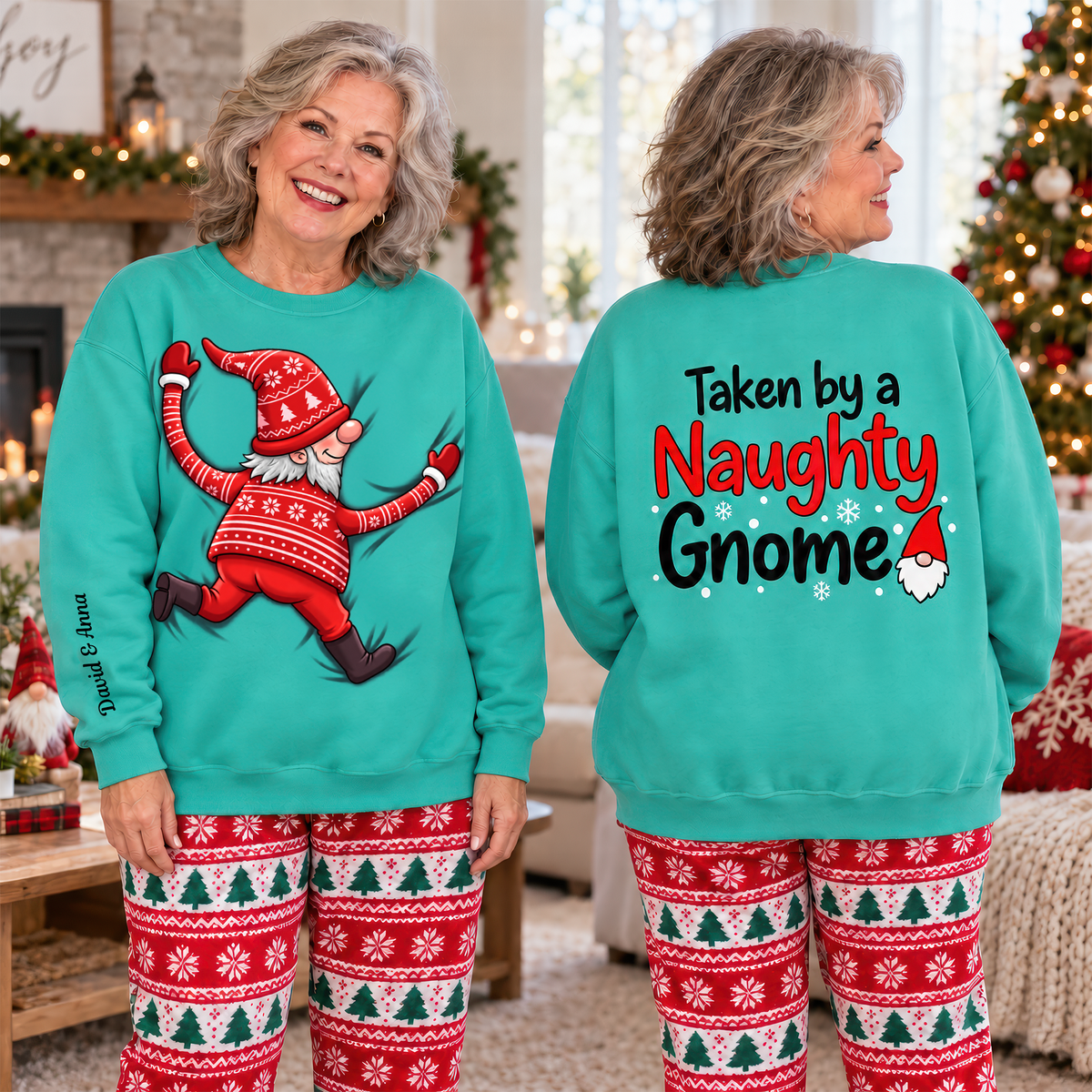 Naughty Gnome 3D Shirt - Personalized Gifts For Christmas 06huqn091026-Homacus