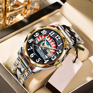 Trucker's Pride - Men's Watch Personalized Gifts for Truckers 03HUDT240725-Homacus