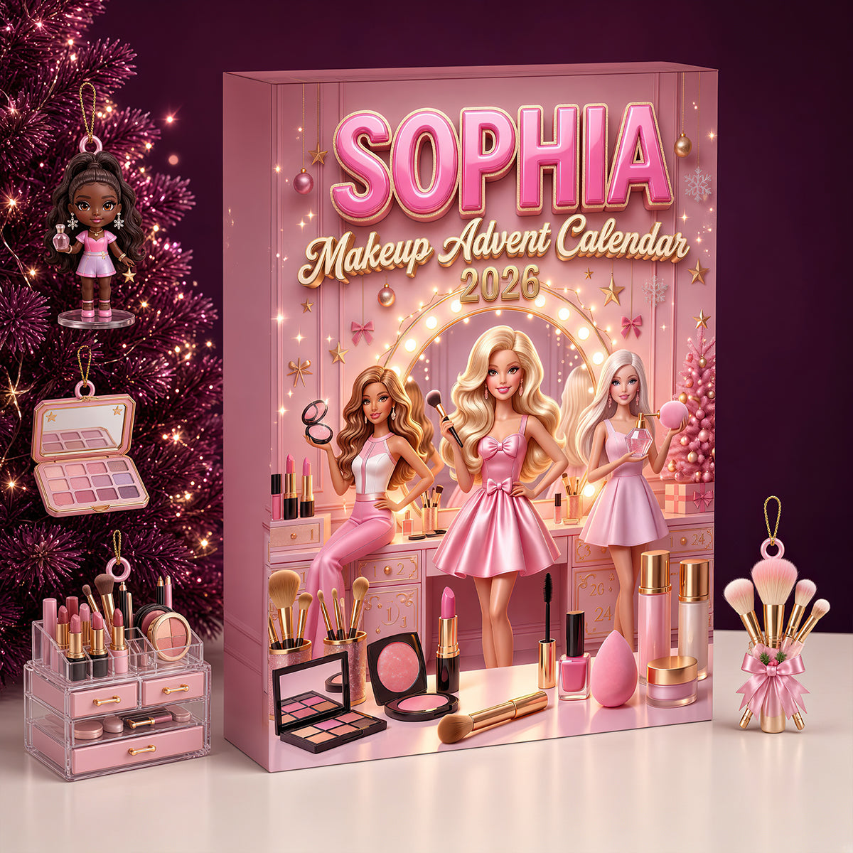 Chic Makeup Advent Calendar Blind Box - Personalized Christmas Gifts 04pgdt291026-Homacus