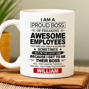 Personalized Gifts For Boss Coffee Mug 03acpu101224-Homacus