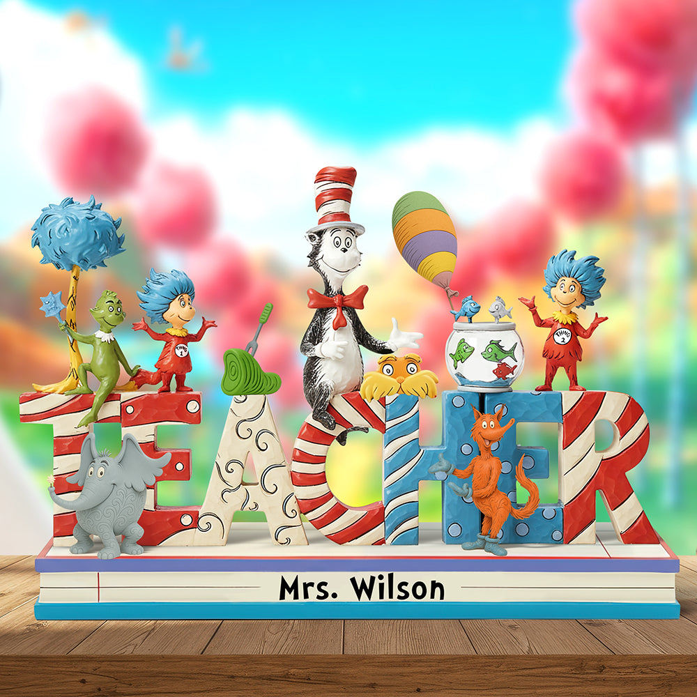 Cute & Playful Characters From Children's Books Acrylic Plaque - Personalized Gifts For Teacher 02qhqn130525-Homacus