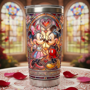 Romantic Couple 20oz Tumbler - Personalized Gifts For Couple 04tota160126-Homacus