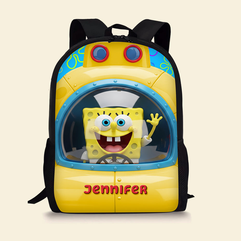 Happy Sea Adventure School Bag - Personalized Gifts For Kids 05paqn050825-Homacus