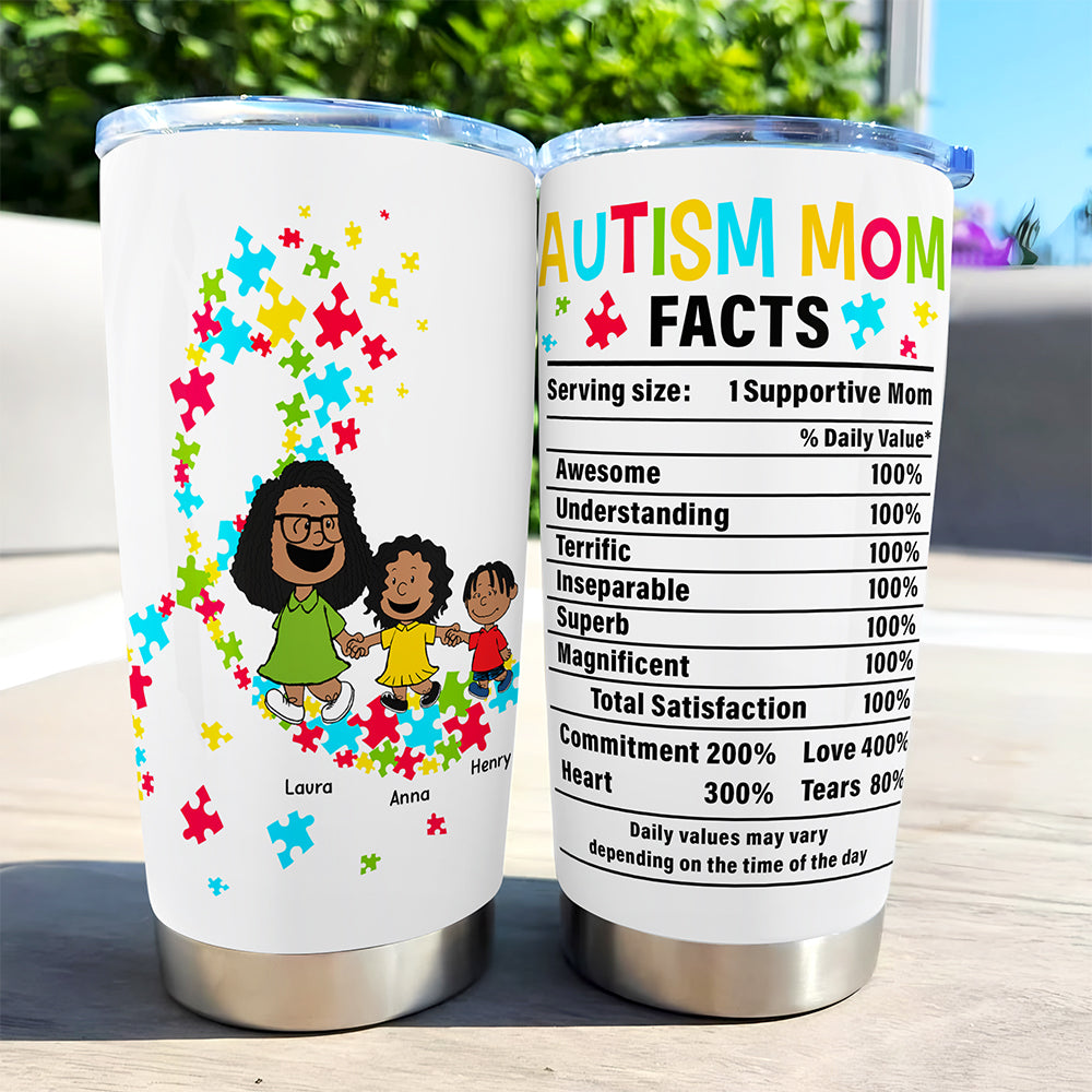 Personalized Gifts For Autism Mom Tumbler Autistic Kids 01TOQN110325HH-Homacus