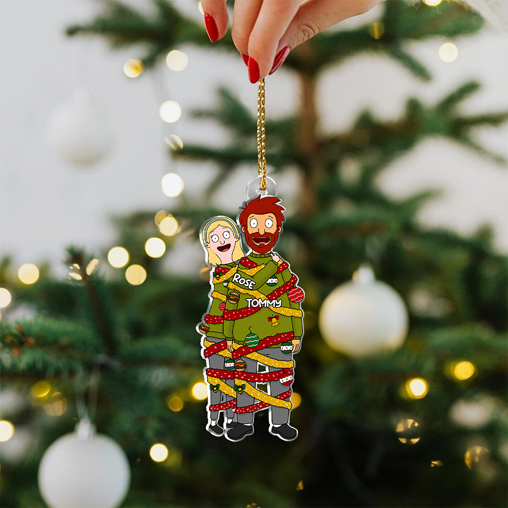 Personalized Gifts For Couple Acrylic Ornament 04qhhu291124hg-Homacus