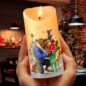 Funny Couple LED Candle - Personalized Gifts For Couple 01ohqn160925-Homacus