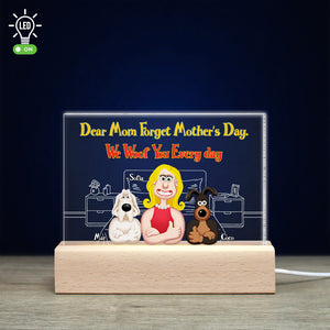 Personalized Gifts For Dog Mom LED Light 05KAMH250225PA-Homacus