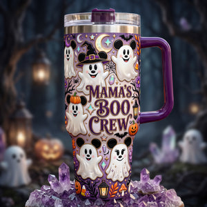 Mama's Boo Crew Ghost 40oz Tumbler - Personalized Gifts For Mothers 03pata070826