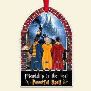 Personalized Gifts for Friends, Friendship is the most powerful spell Acrylic Ornament, Christmas Tree Decor 01TOTN150824HG-Homacus