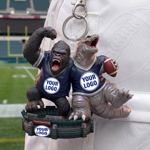 Sport Crashing Rival Acrylic Keychain - Personalized Gifts 03QHLU040726