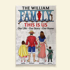 Personalized Gifts For Family Canvas Print 03ACQN030724PA-Homacus