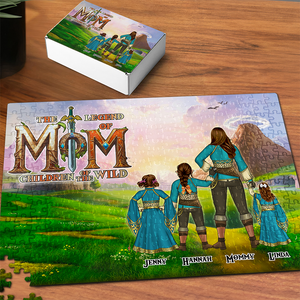 Personalized Gift For Mom Jigsaw Puzzle The Legend Of Mom Mother's Day 05ACHU190325HG-Homacus