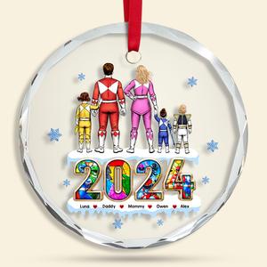 Video Game Family Ornament - New Years - Personalized Gifts For Family 07achu011024hh-Homacus