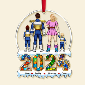 Personalized Gifts For Family Acrylic Ornament 04ACHU280924HH-Homacus