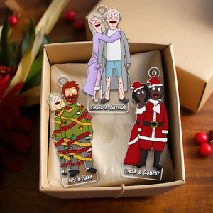 Personalized Gifts For Family Acrylic Ornament 041qhhu291124hg-Homacus