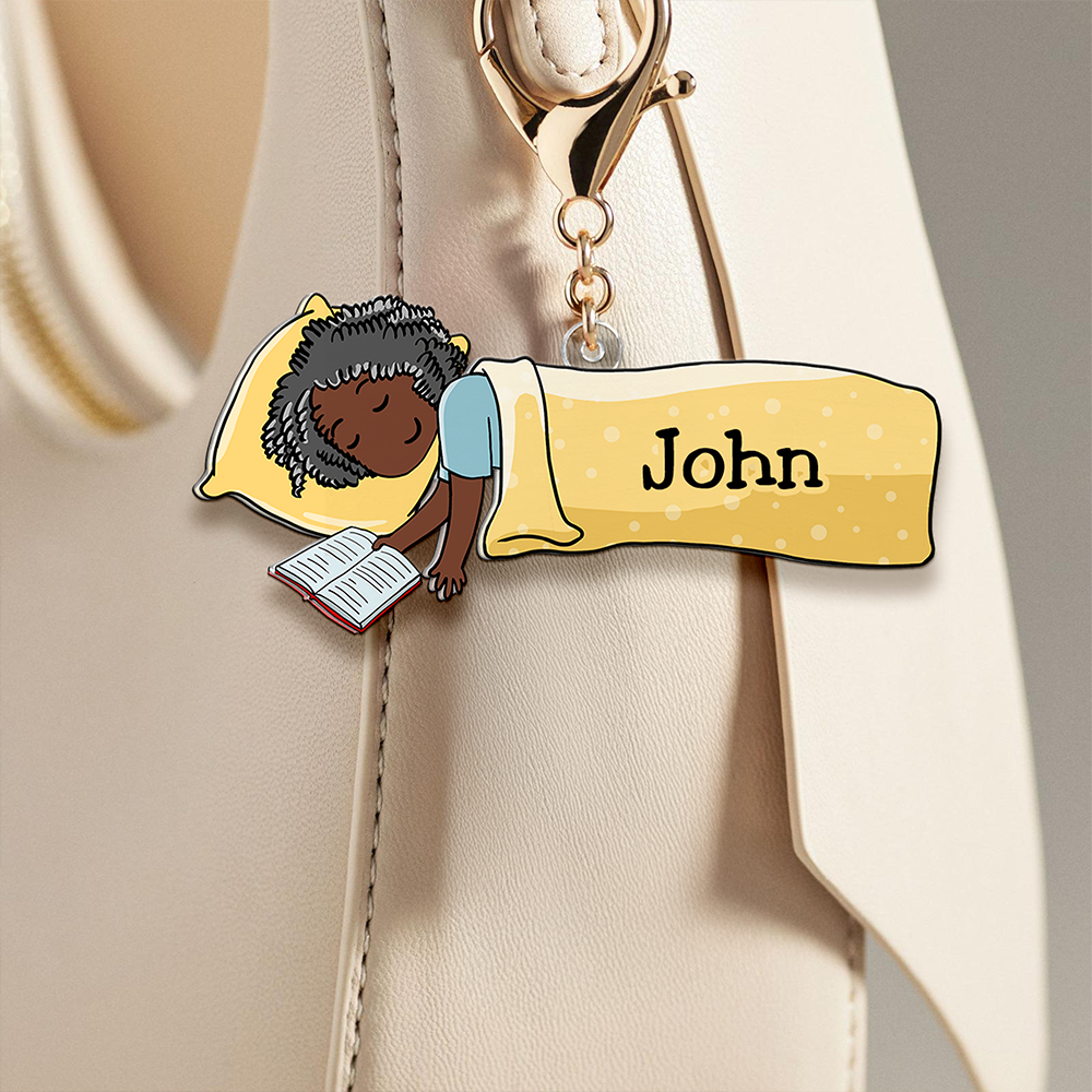 Personalized Gifts For Book Lover Keychain 04QHHU220125HH-Homacus