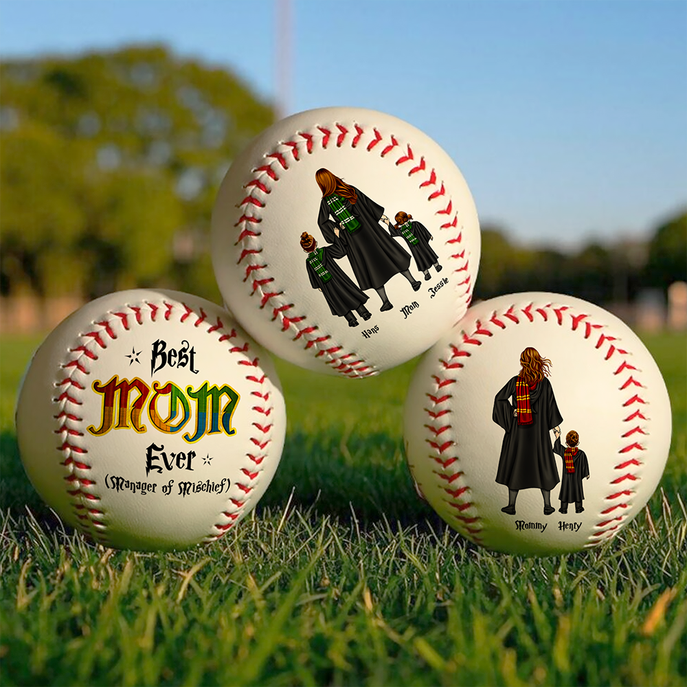 Personalized Gift For Mom Baseball Mother's Day Wizard Mom-Homacus