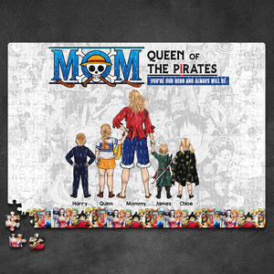 Personalized Gift For Mom Jigsaw Puzzle Queen Of The Pirates 01ACHU190325PA-Homacus