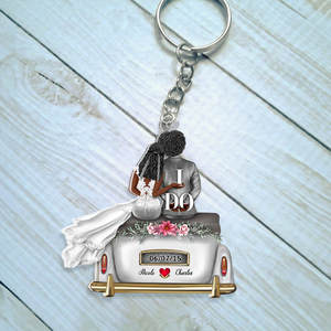 Personalized Gifts For Married Couples Keychain I Do 06QHHU110125HG-Homacus