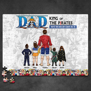 Personalized Gift For Dad Jigsaw Puzzle King Of The Pirates 02ACHU190325PA-Homacus