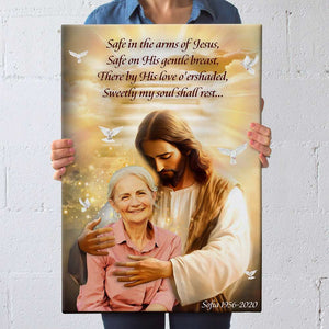 Custom Photo Gifts For Heaven Jesus Canvas Print 01HUMH311224-Homacus