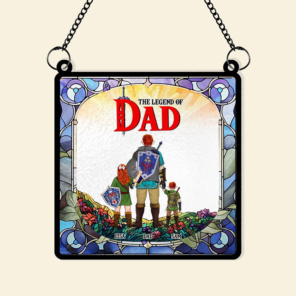 Personalized Gifts For Mom Suncatcher Ornament 01KAMH250424HG-Homacus