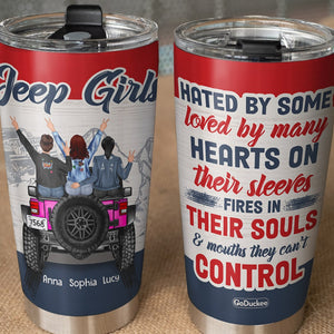 Personalized Gifts For Best Friends Tumbler Travelling Girls-Homacus