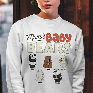 Personalized Gifts For Mom Shirt Mom's Baby Bears 01htqn190224-Homacus