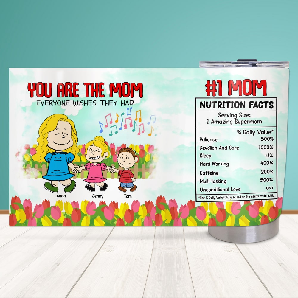 Personalized Gifts For Mom Tumbler 05xqtn260225hh You Are The Mom Everyone Wished They Had-Homacus