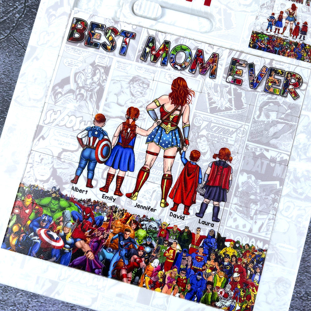 Personalized Gifts For Mom Sliding Puzzle 01qhqn010425pa-Homacus